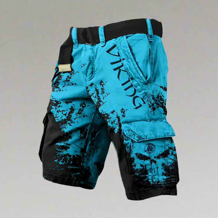 Men's adventure shorts, perfect for outdoor leisure or casual fashion. Comfortable and stylish for any activity.