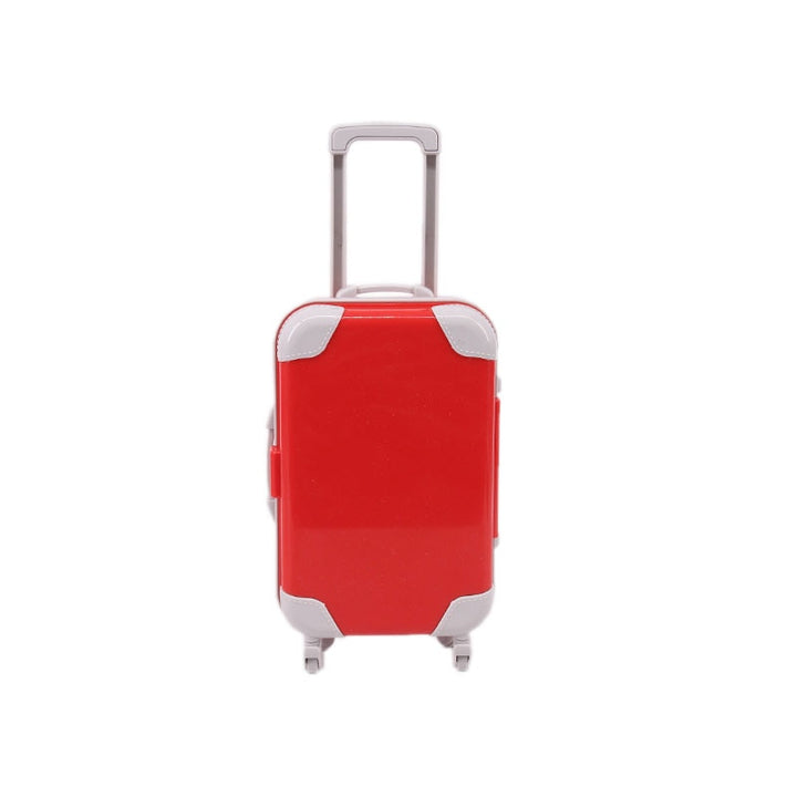 Inspire imaginative play with this 18-inch doll travel suitcase, a fun toy luggage accessory for kids.