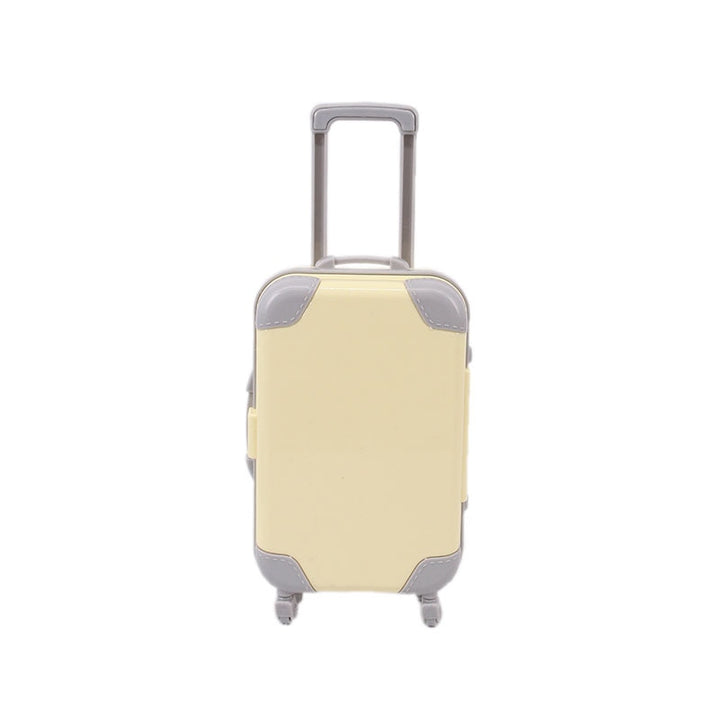 Charming gift: an 18-inch doll travel suitcase, essential toy luggage for imaginative kids' doll play.