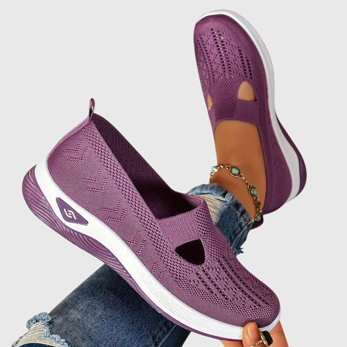Slip-on women's comfortable orthopaedic shoes for everyday wellness & foot support.