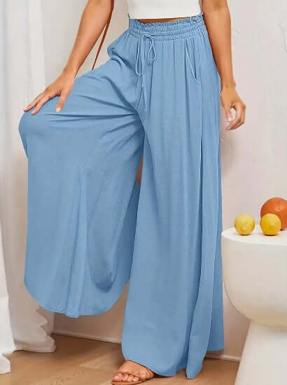 Women's Loose Fit Drawstring Trousers