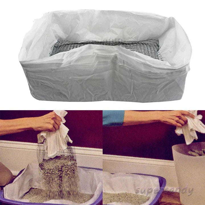 Eco-friendly reusable cat litter insert. Sustainable pet care for easy, hygienic litter box maintenance.