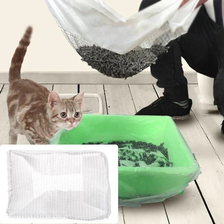 Easy clean reusable cat litter insert. Hassle-free hygienic solution for pet owners.