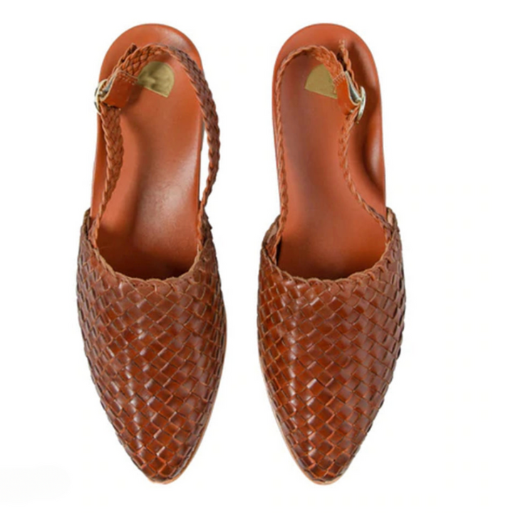 Women's supportive handwoven sandals with arch support for ultimate summer comfort.