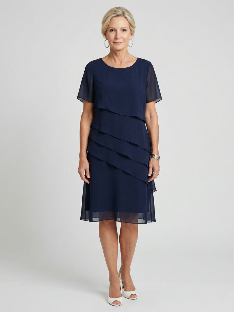 Women's Orson Soft Contour Knee Length Dress, perfect for casual everyday style & comfort.