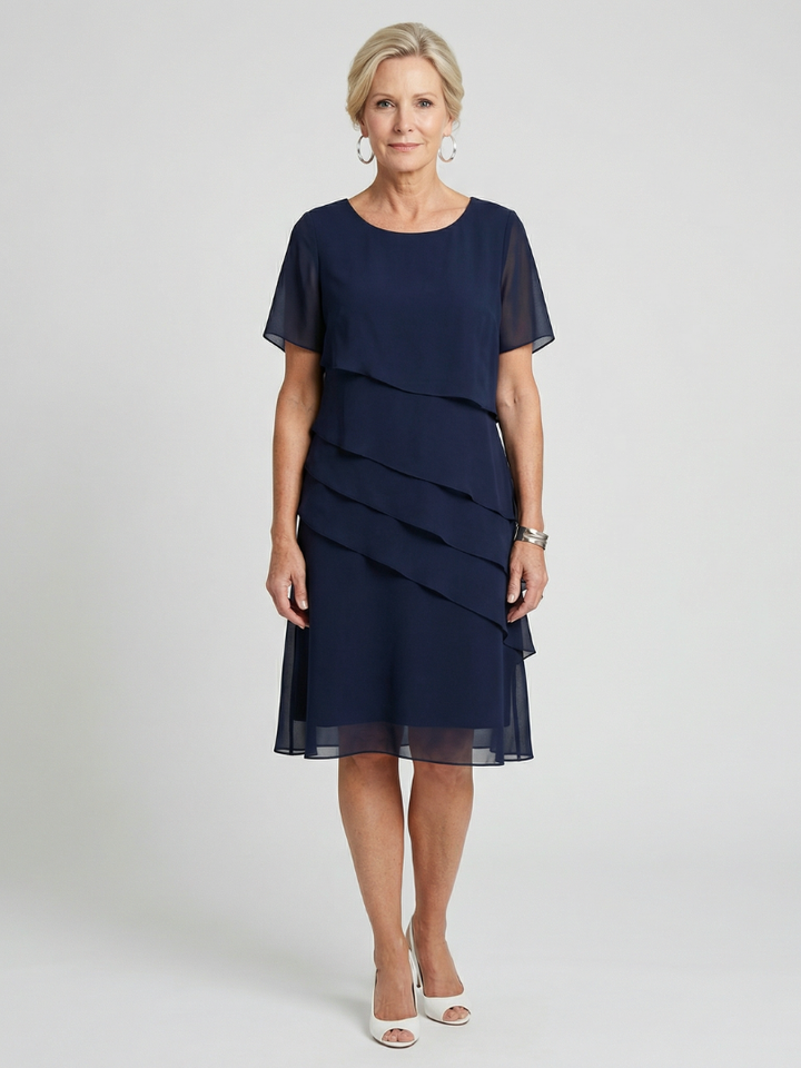 Women's Orson Soft Contour Knee Length Dress, perfect for casual everyday style & comfort.
