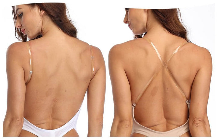 Women's deep V seamless backless body shaper, offering sculpting support and an invisible look under dresses.