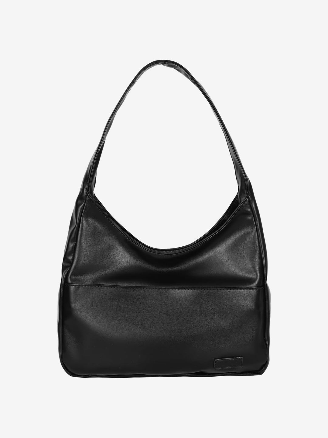 Chic women's vegan leather shoulder bag, ideal for everyday use, work, or school. Durable & stylish.