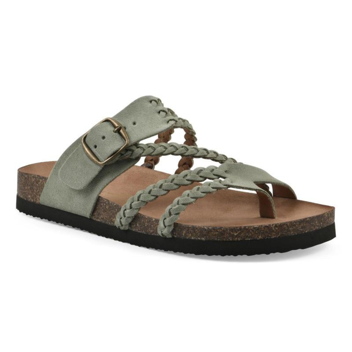 Comfortable women's summer sandals with arch support and adjustable straps for a perfect fit.