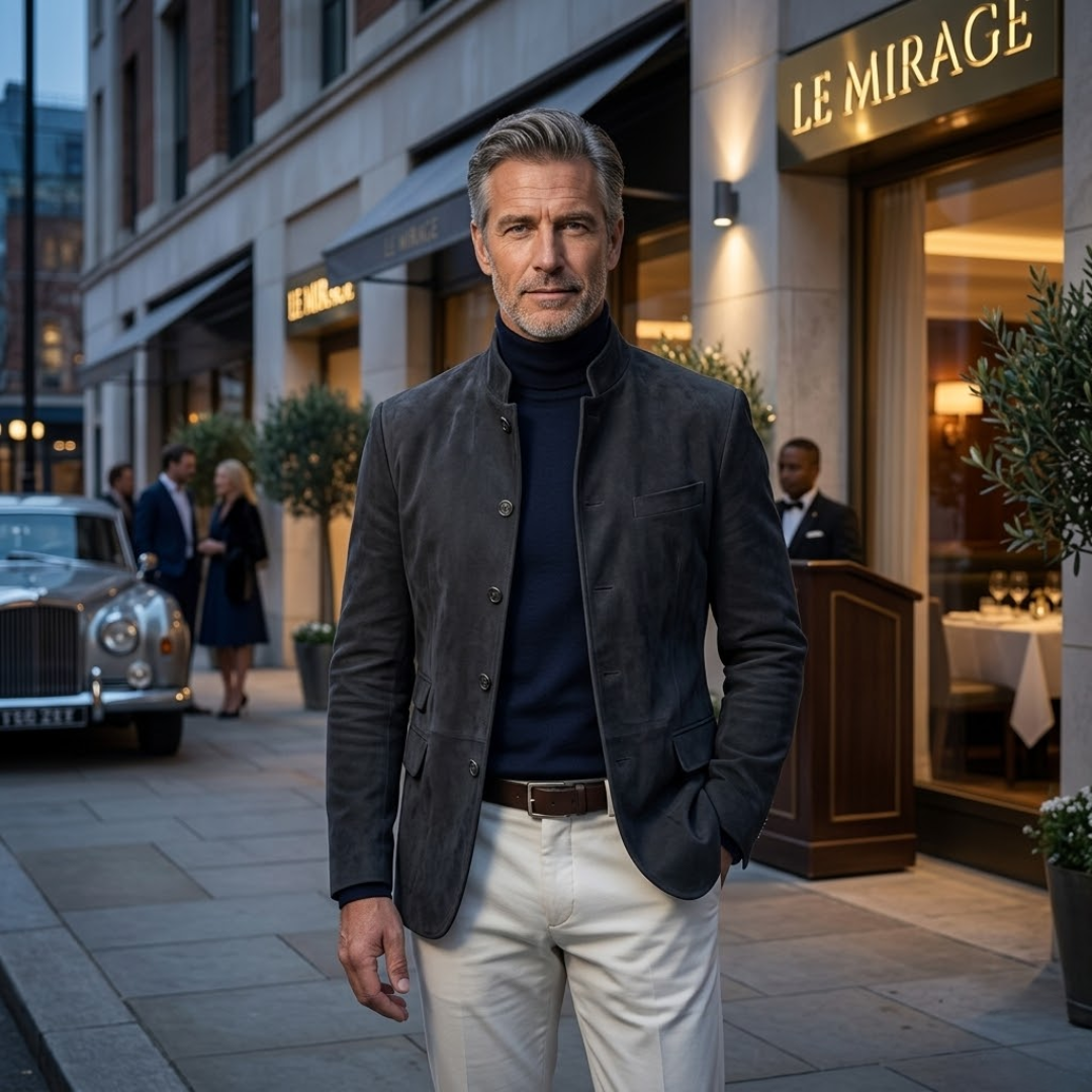 Men's versatile knitwear cardigan with buttons, suitable for modern casual & smart looks.