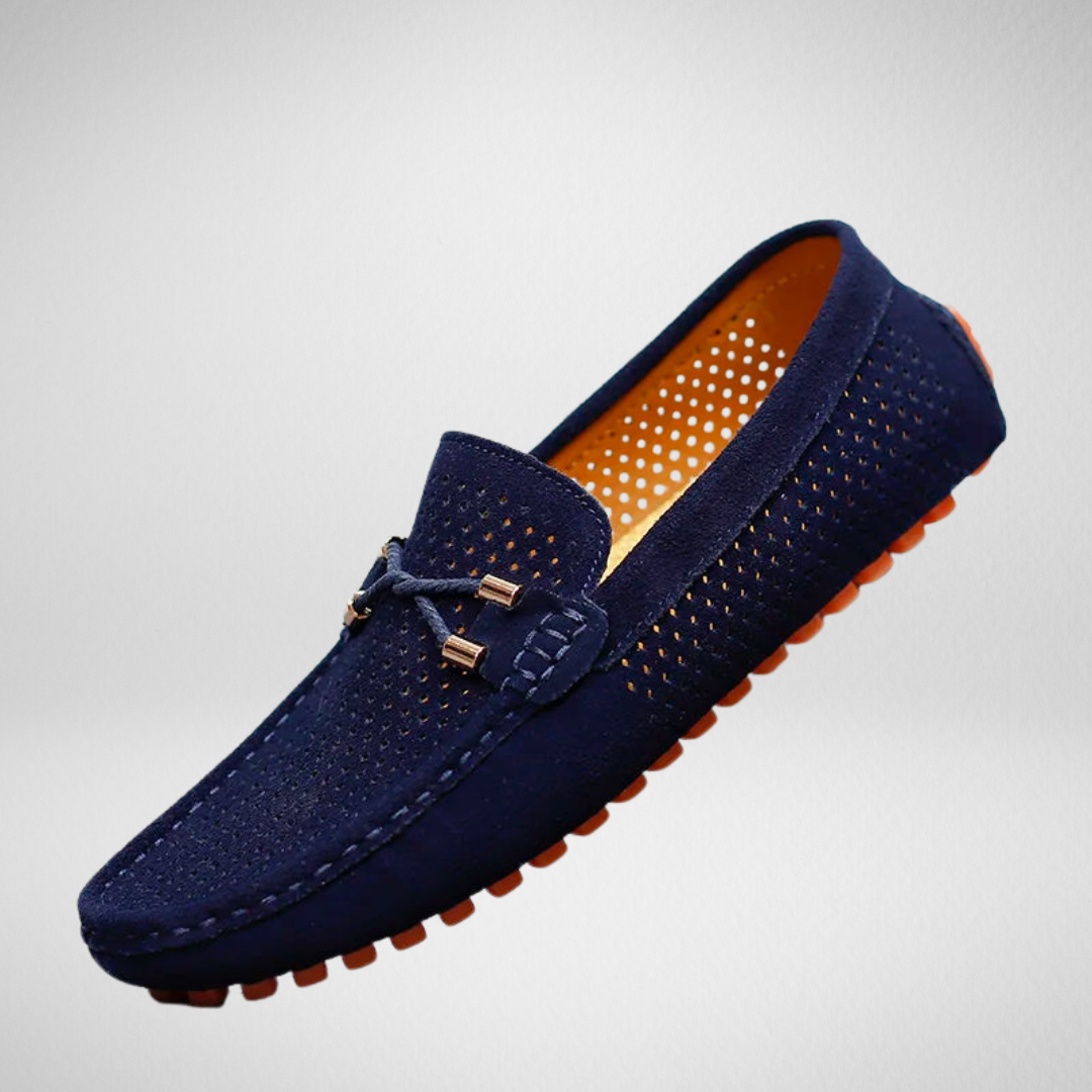 Men's classic breathable slip-on loafers for comfortable everyday wear and casual style.