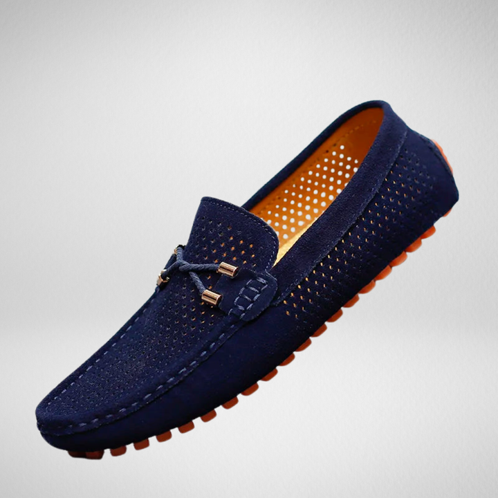 Men's classic breathable slip-on loafers for comfortable everyday wear and casual style.