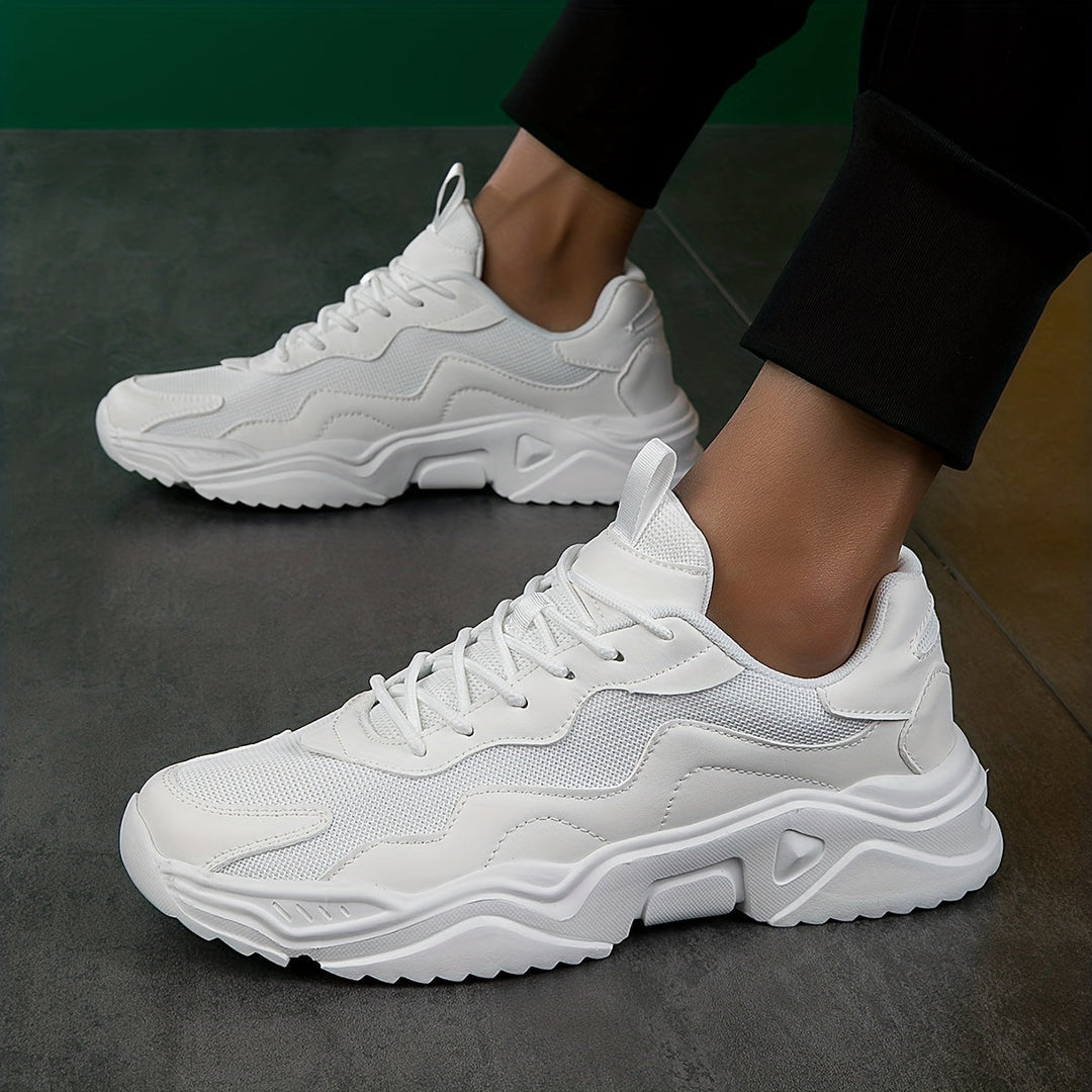 Modern men's urban sneakers, offering stylish comfort. Everyday fashion footwear for the active man.