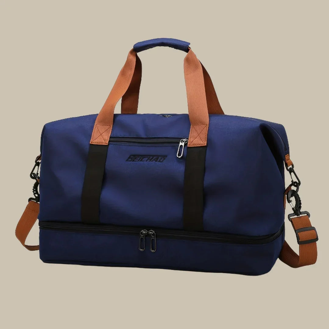 Versatile men's everyday carry bag, a stylish and durable duffel, great for daily commutes & travel.