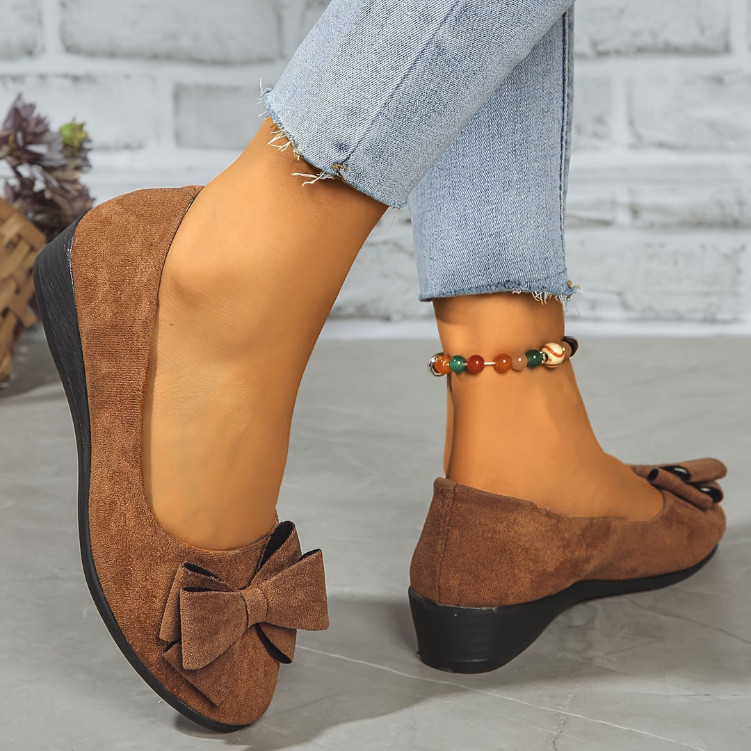 All-day comfort women's orthopedic flats, essential supportive everyday footwear.