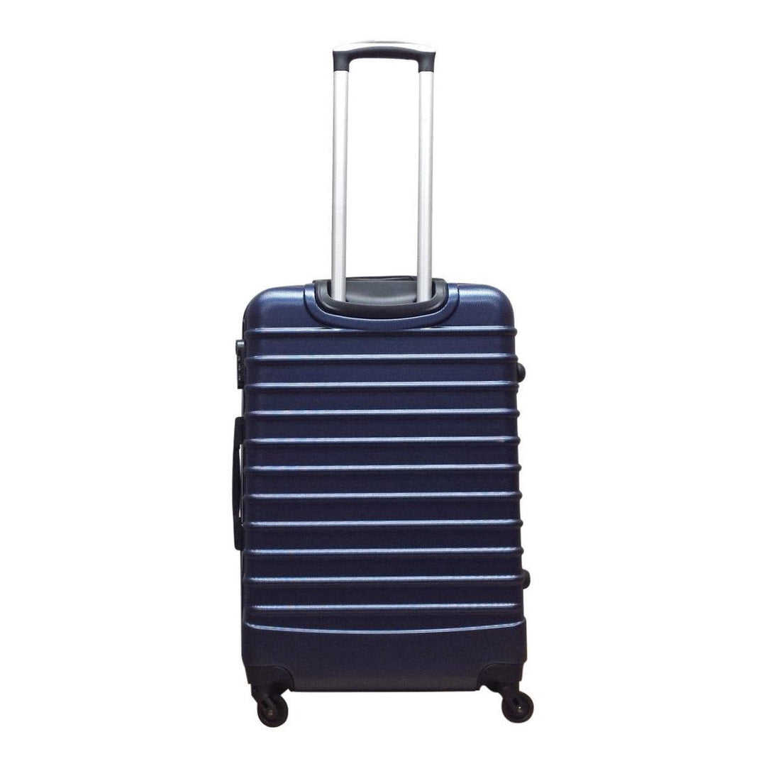 Travel smart with this 2-piece Palermo ABS hardshell luggage set. Lightweight, secure, and easy-roll spinner wheels.