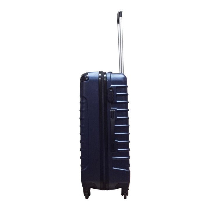 Compact 2-piece ABS luggage set with durable hard shells and effortless spinner wheels. Perfect vacation gear.