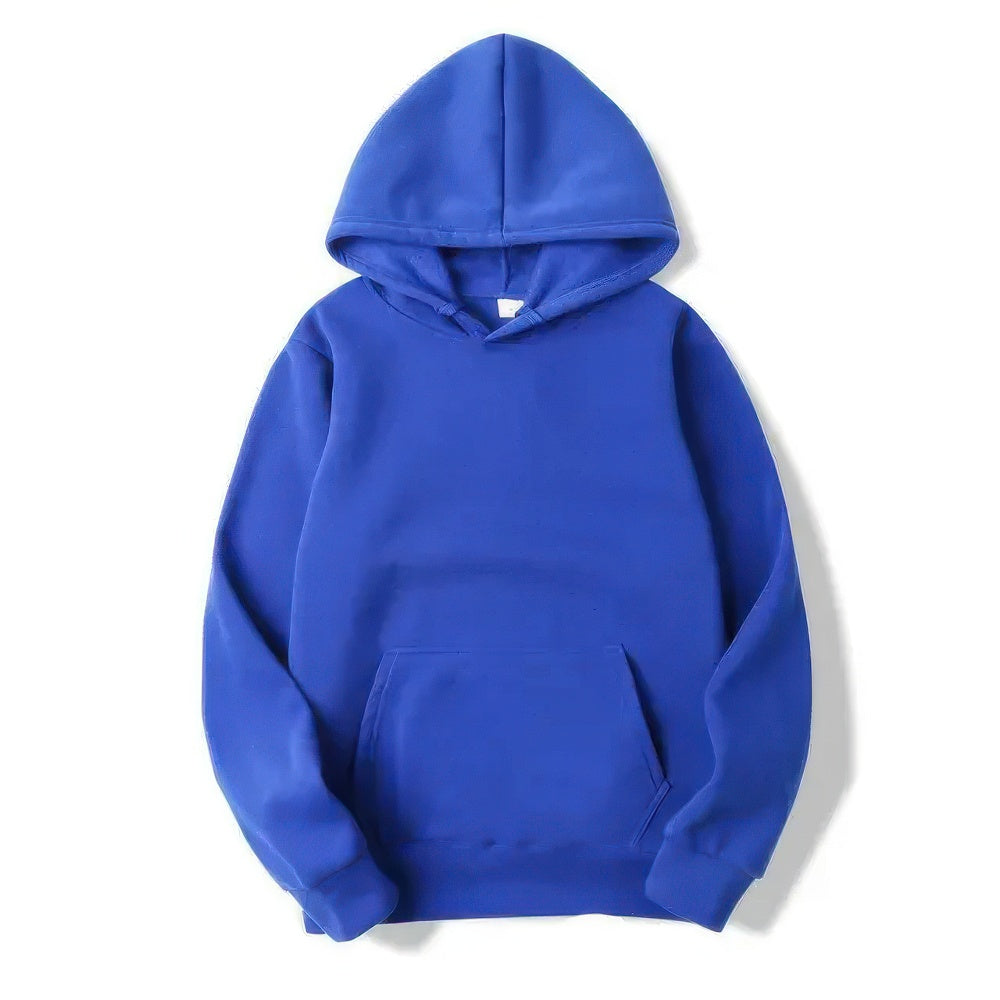 Versatile unisex hoodie, comfortable relaxed fit pullover for everyday casual wear. Stay warm in style.