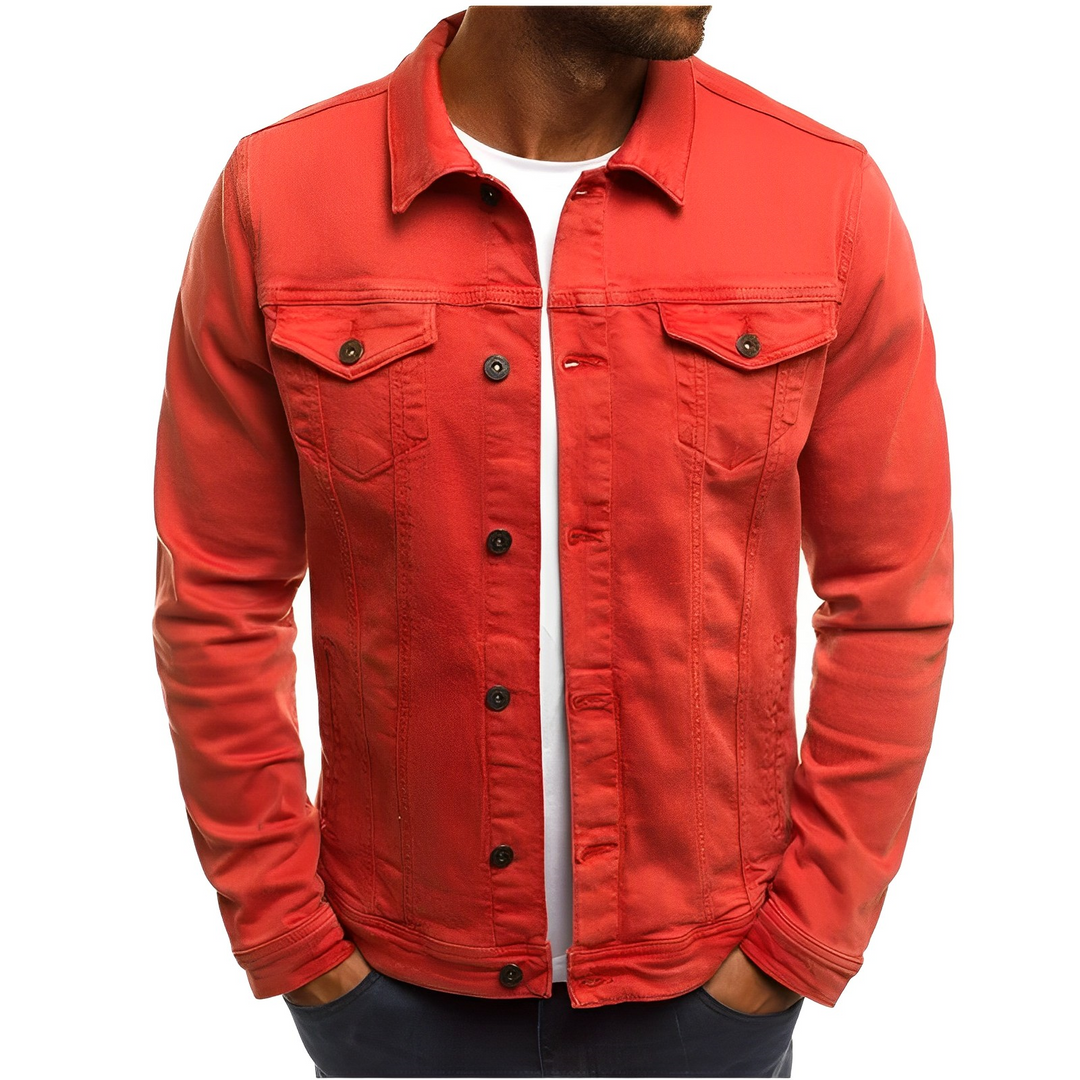 Men's lightweight summer jacket, perfect for warm-weather casual style.