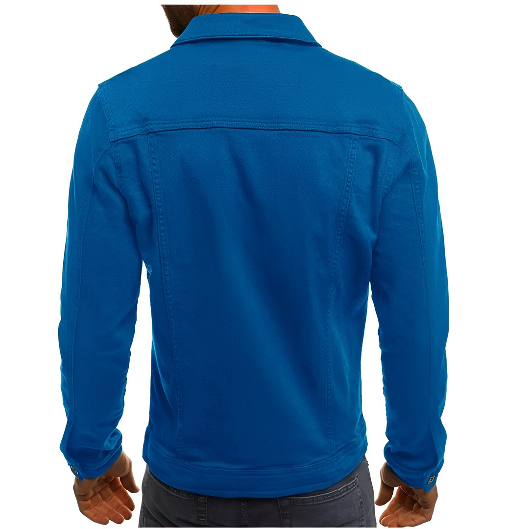 New men's lightweight summer jacket, effortless style & versatile layering for warm weather.