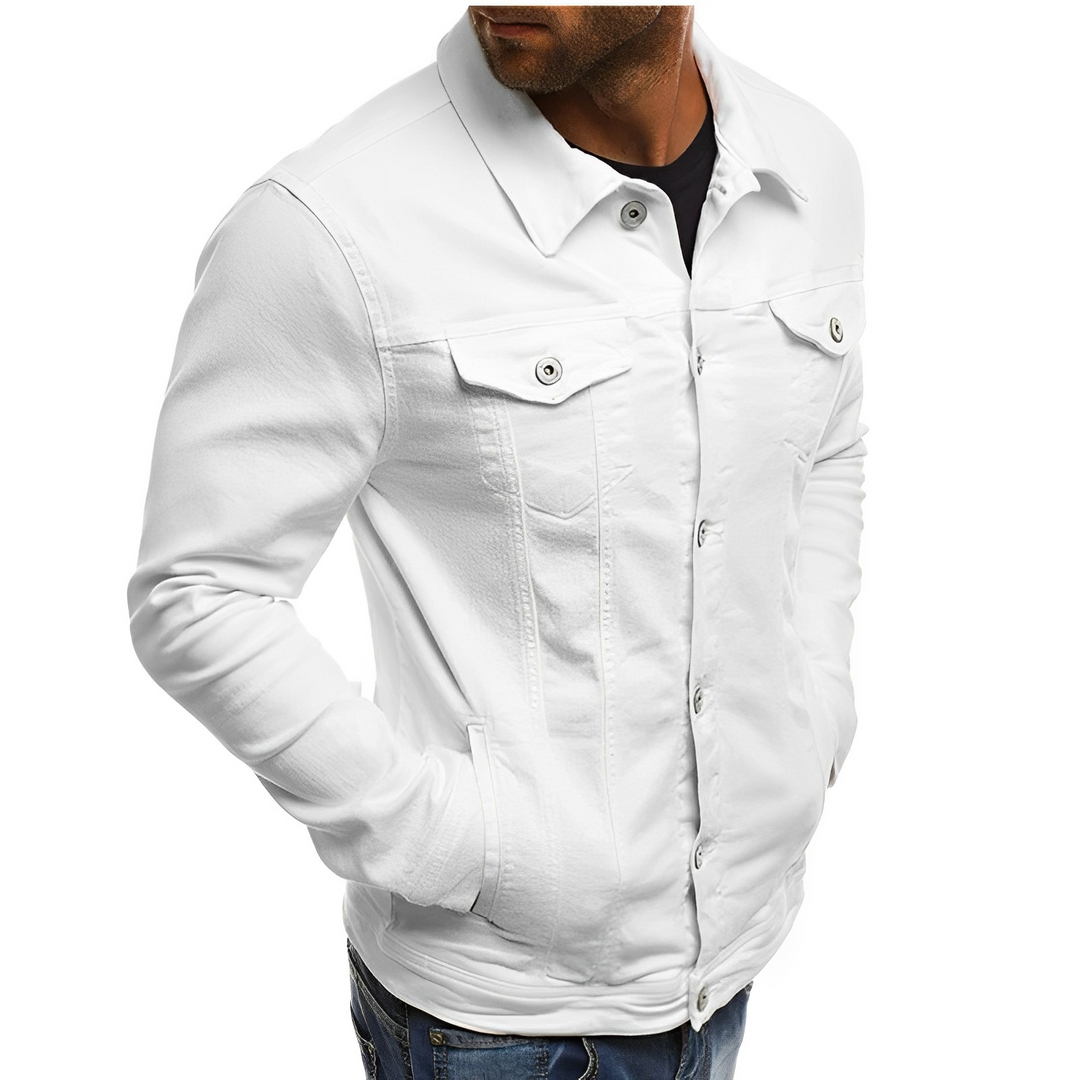 Men's lightweight summer jacket, designed for casual comfort and effortless warm-weather style.