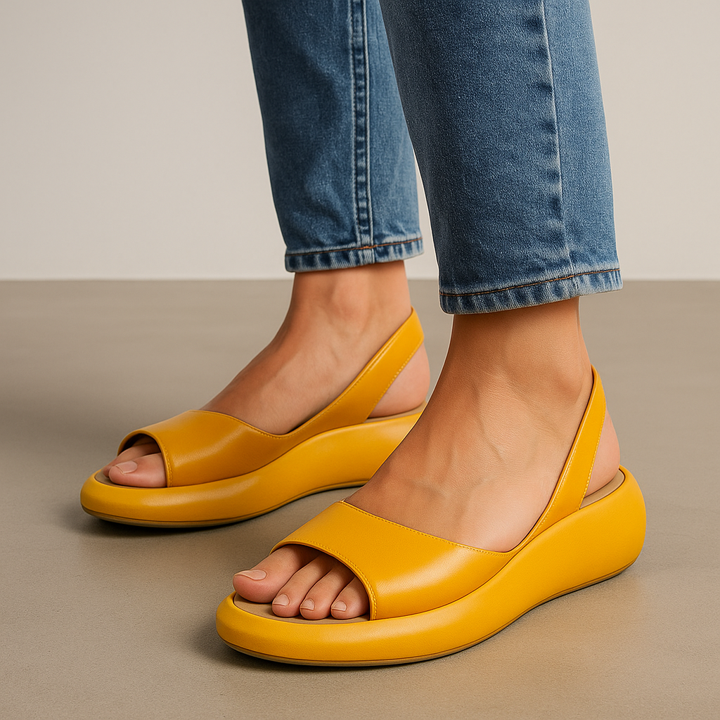 Stylish everyday open toe flat sandals for women, versatile and comfortable for walking.