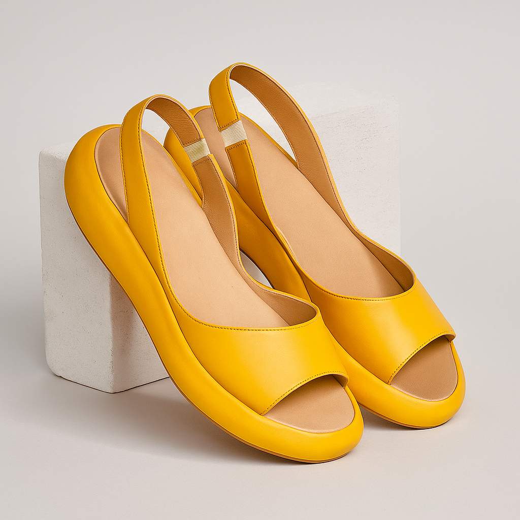 Comfortable & lightweight women's open toe sandals. Cushioned for daily wear, minimalist and slip-resistant.
