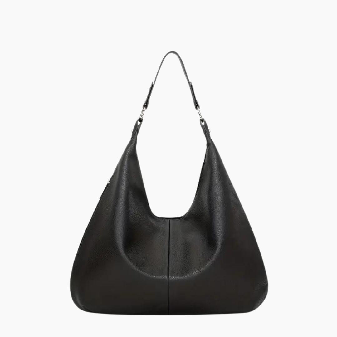 Designer-inspired women's hobo shoulder bag, a stylish everyday fashion bag.