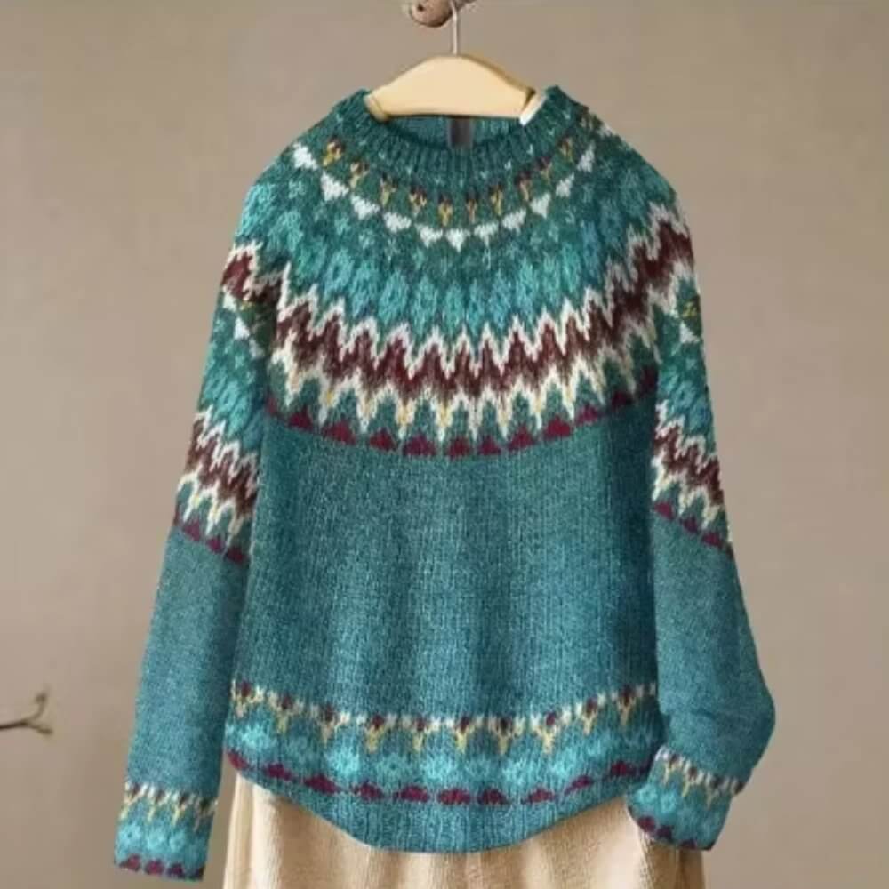 Women's Vintage Knitted Sweater