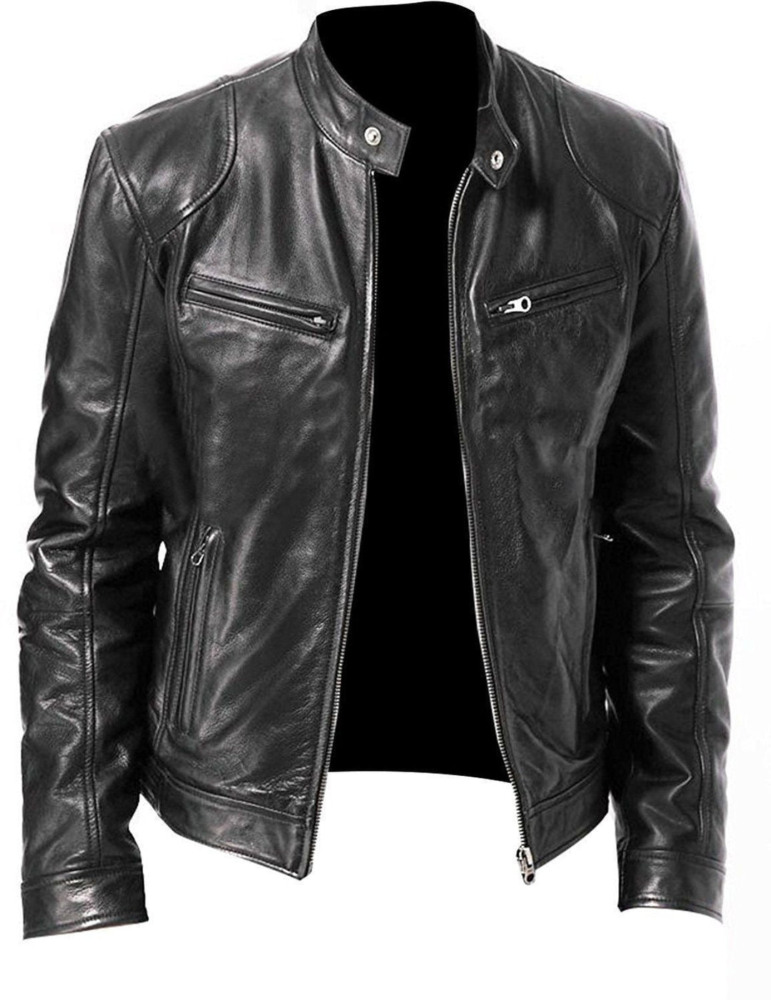 Men's classic fashion jacket. Sleek, versatile outerwear for timeless style. Perfect for casual or formal everyday wear.