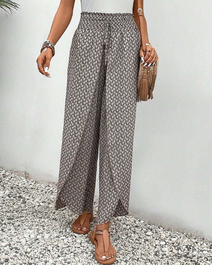 Women's Breathable Tulip Wide Leg Trousers