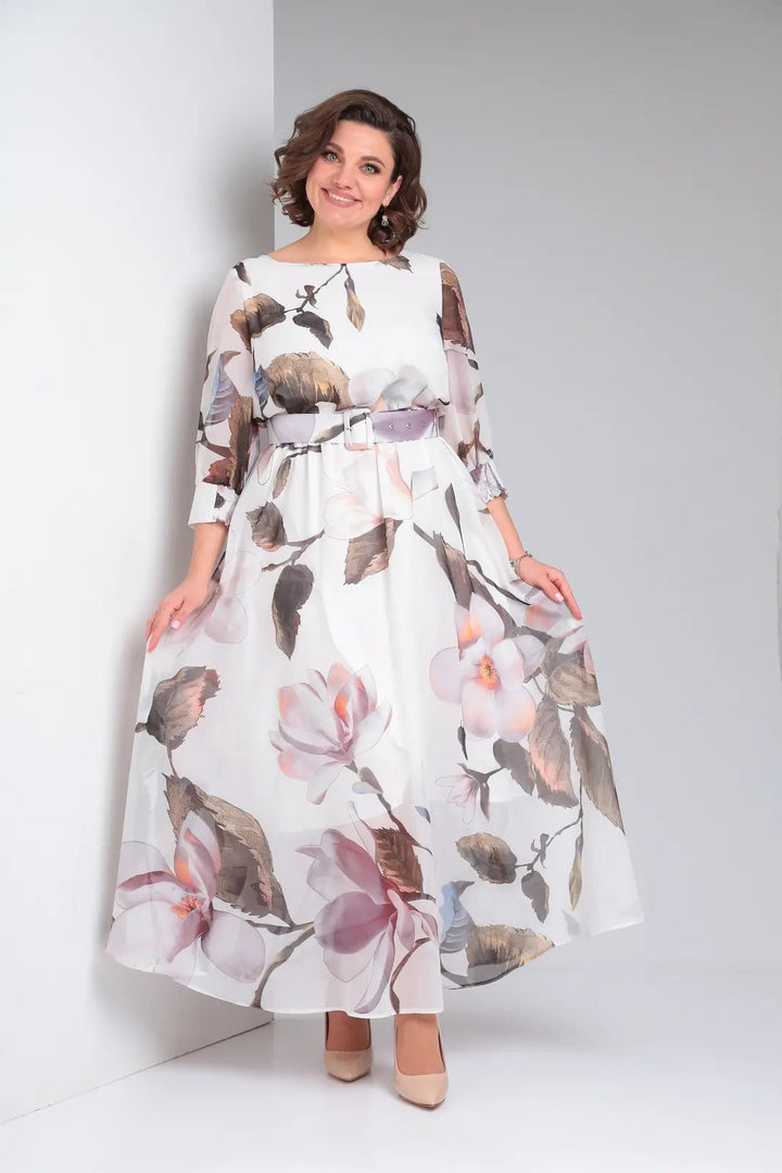 Comfortable & elegant pink dress for women, flattering fit, perfect for special occasions.