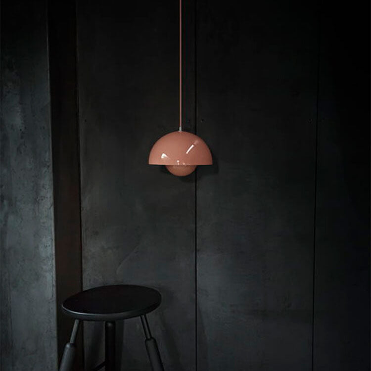 Nordic style dome lamp, a modern ceiling light for elegant interior design.