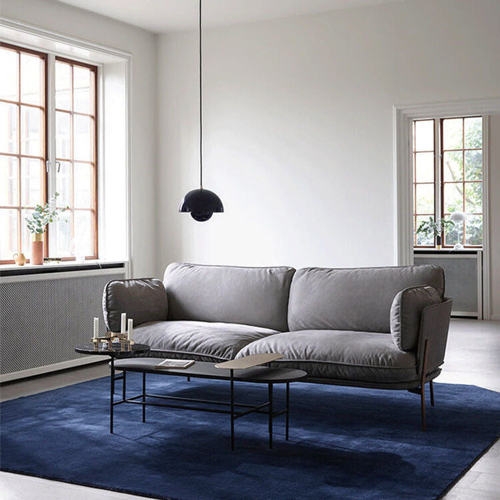 Timeless Nordic pendant light, a metal dome lamp perfect for stylish home accents.