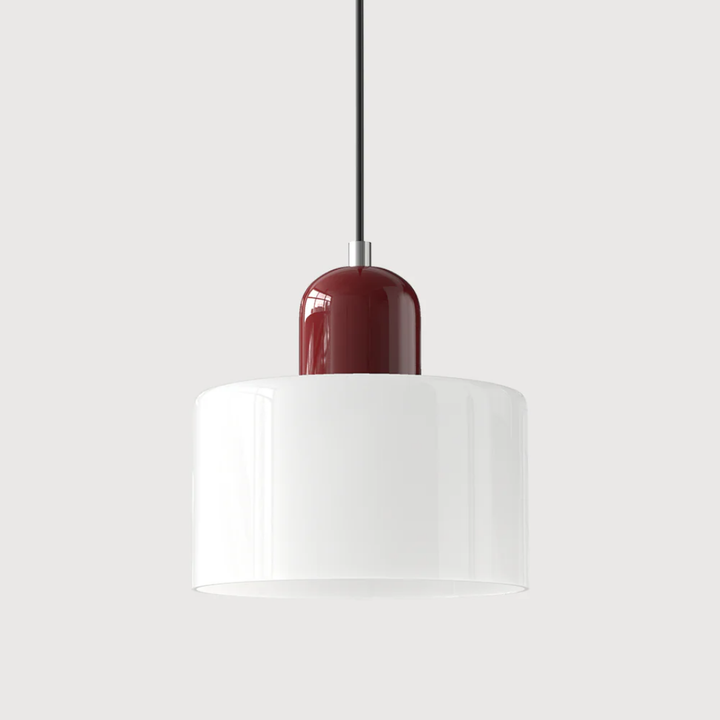 Vintage adjustable pendant lamp, clear glass, ideal for diverse interior styles.