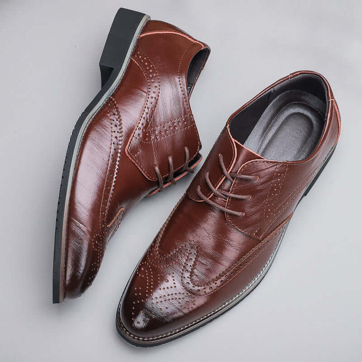 Men's Lace-Up Ombre Casual Shoes