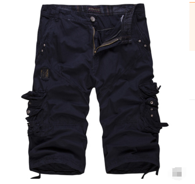Rugged men's army cargo shorts, built for comfort & durability. Great for casual & active outdoor gear.
