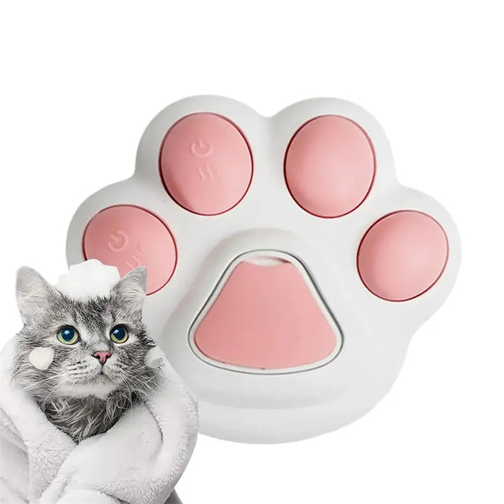 Rechargeable electric spray brush for effective dog and cat deshedding & comfortable grooming.