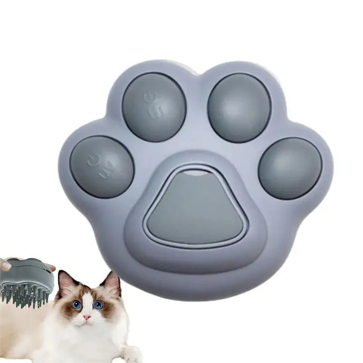 Pet grooming electric brush with soothing spray for dogs, cats, and all pet care needs.
