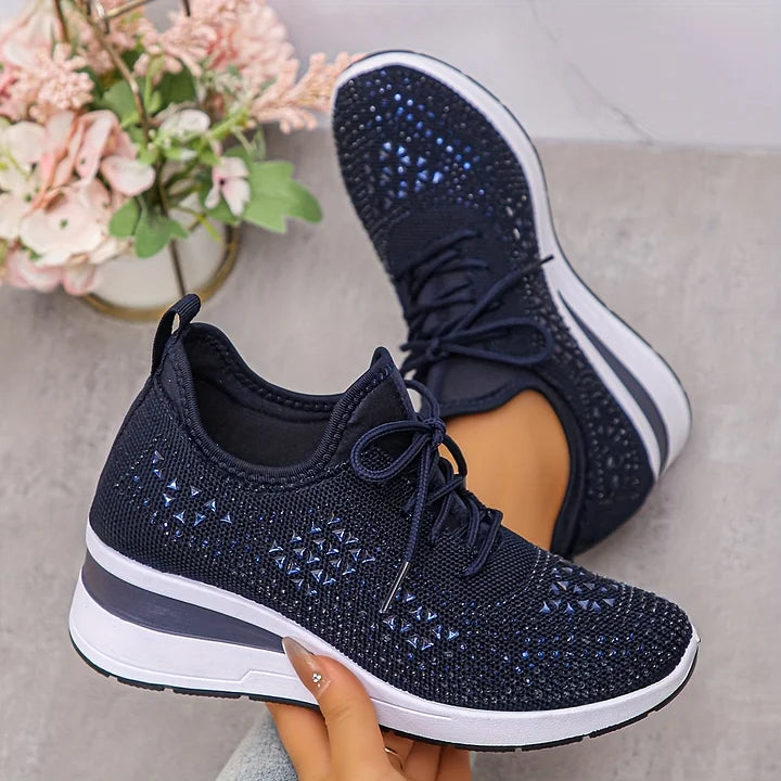 Stylish women's orthopedic shoes offering superior arch support and cushioning for walking.