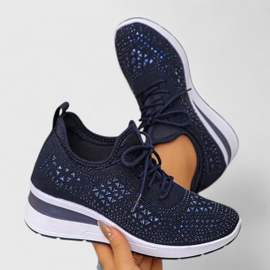 Active wear women's orthopaedic sneakers: superior comfort, arch support for walks & daily activities.