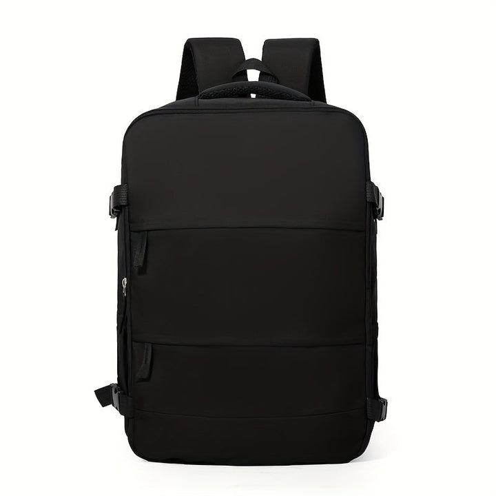 Durable daypack featuring a convenient shoe compartment, perfect for travel or gym use.