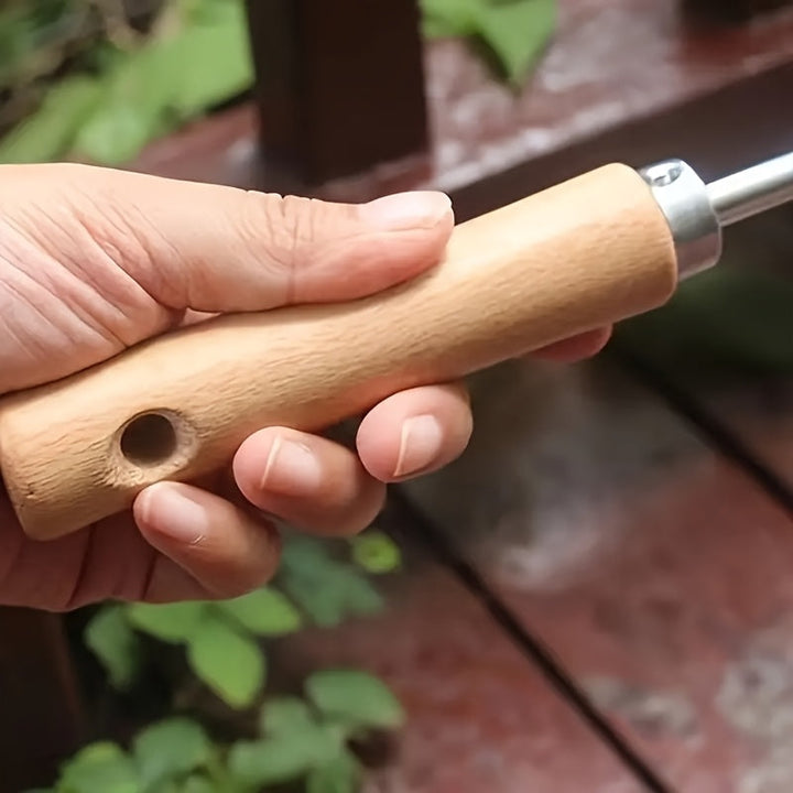 Handy path weeder tool for quick and easy removal of weeds from cracks & edges. Ideal for garden maintenance.