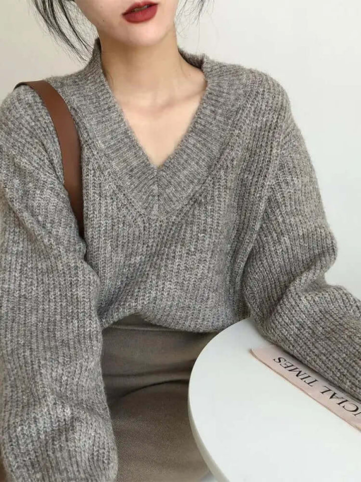 Women's Oversized Chunky Knit Sweater