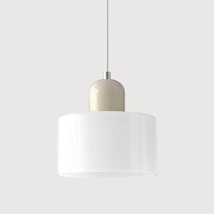 Retro style adjustable glass lamp, perfect for accentuating home interiors.