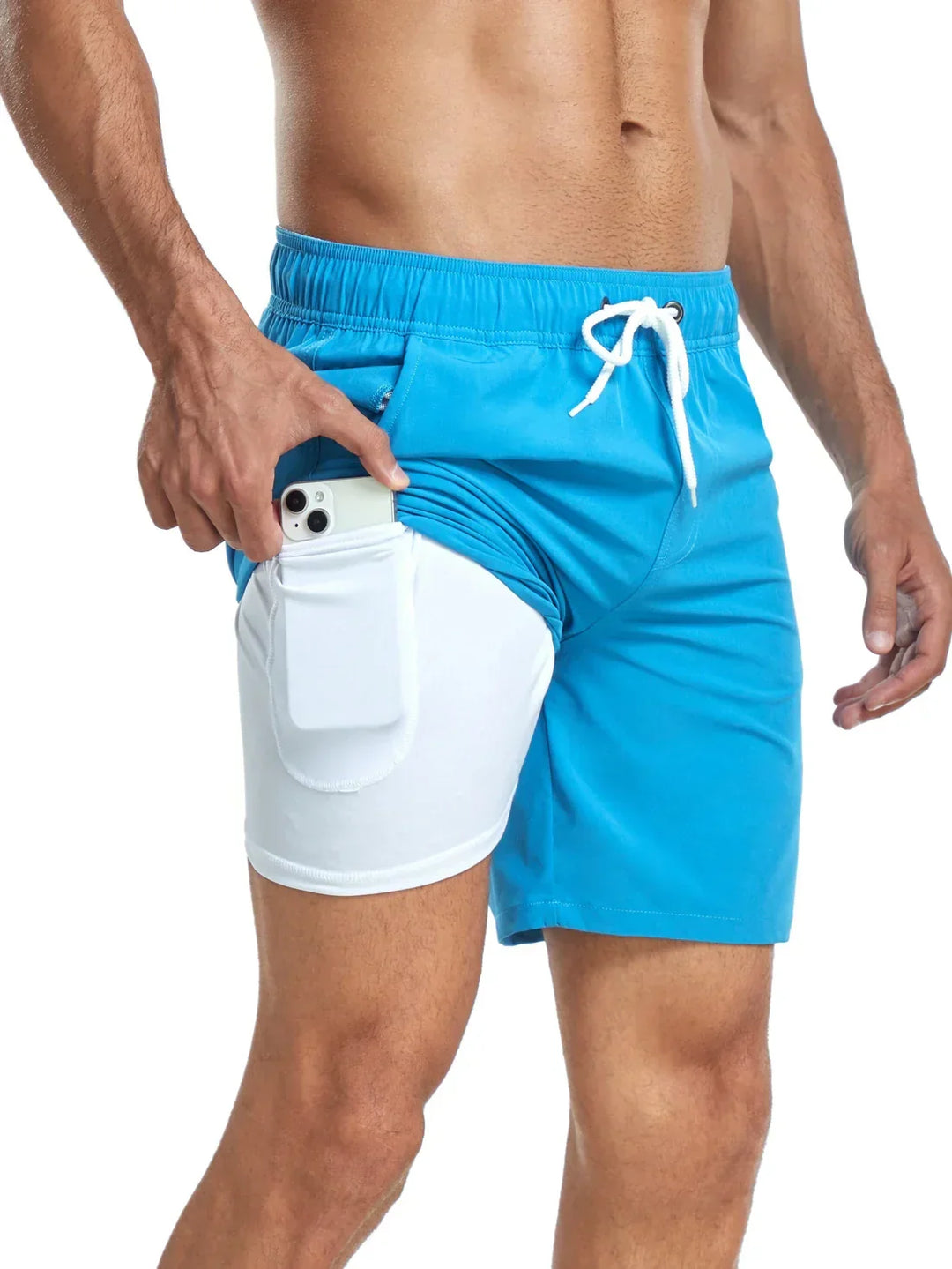 Go-to men's quick-drying swimwear shorts for active days, poolside relaxation & summer adventures.