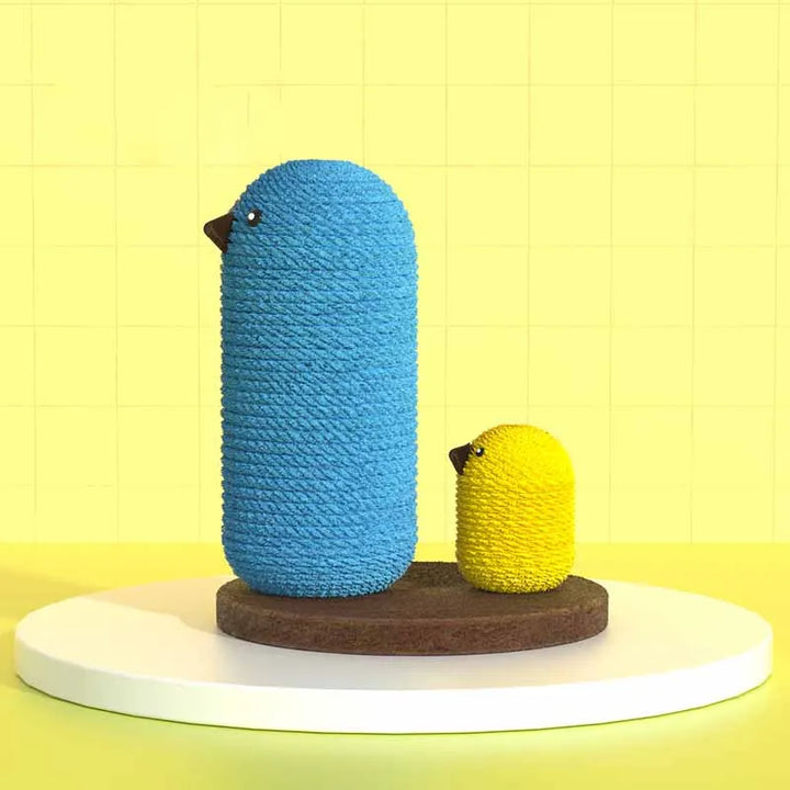 Premium cat toy scratching post: an interactive play station for feline care, exercise, and pet enrichment.