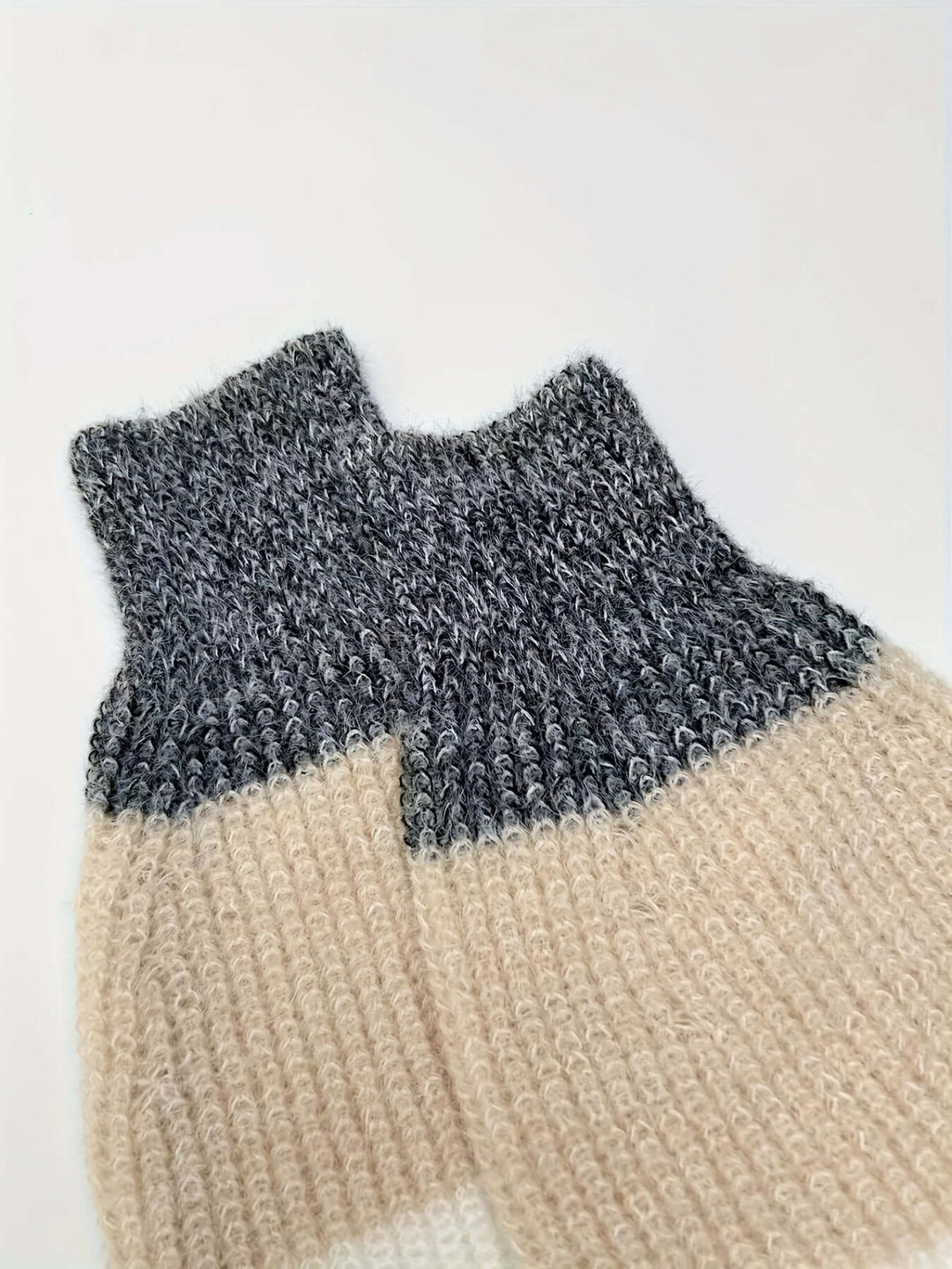 Women's Striped Knitted Sweater Dress