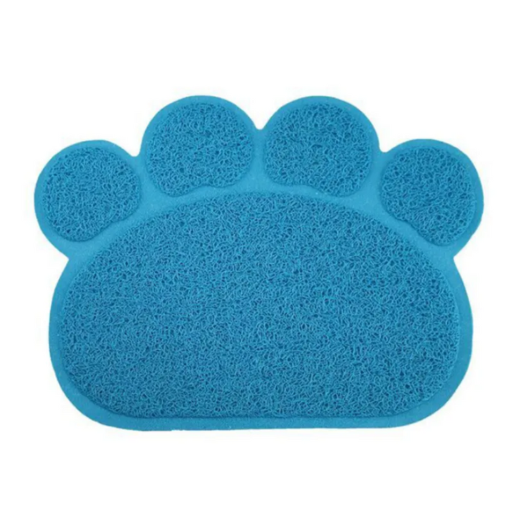 High-quality cat litter mat, paw design, built to last. Effectively catches litter for a cleaner, healthier home environment.