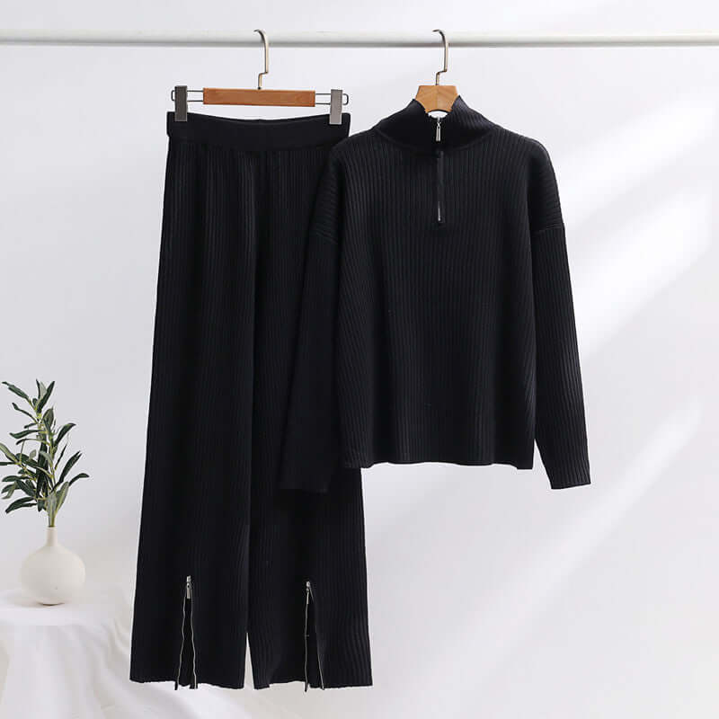 Women's Knitted Loungewear Set